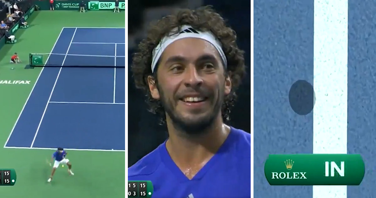 Gonzalo Lama sorprendió en la Copa Davis 2016.