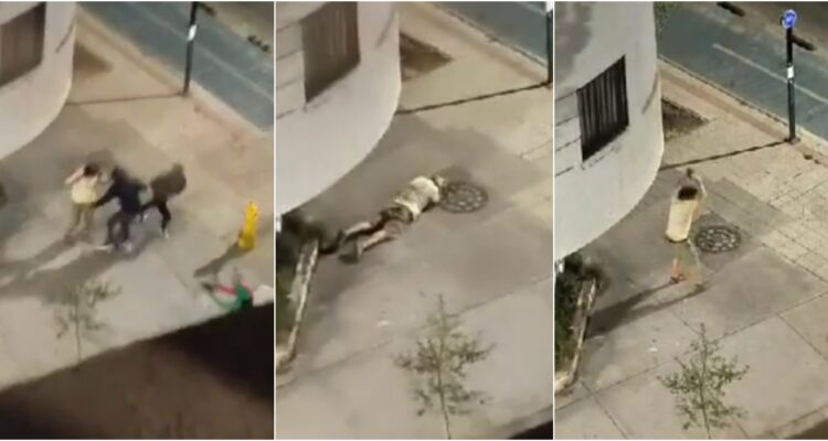 “Carabineros, ¿dónde están?”: video muestra impotencia de víctima de violenta encerrona en Santiago