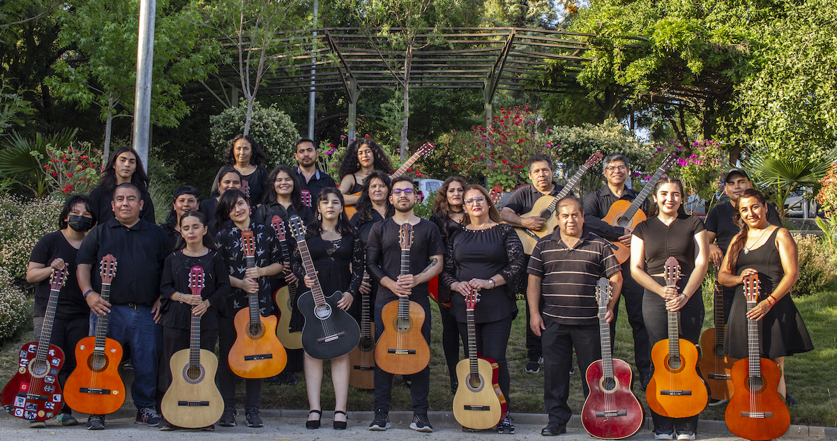 ensamble de guitarras pudahuel