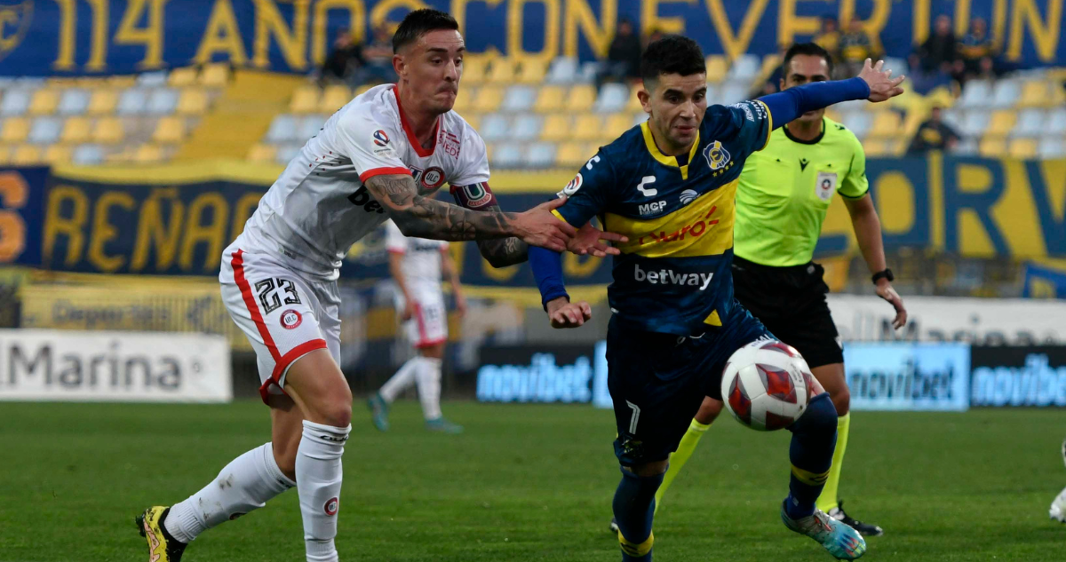 Duelo entre Everton y Unión La Calera se complica en la Sudamericana.