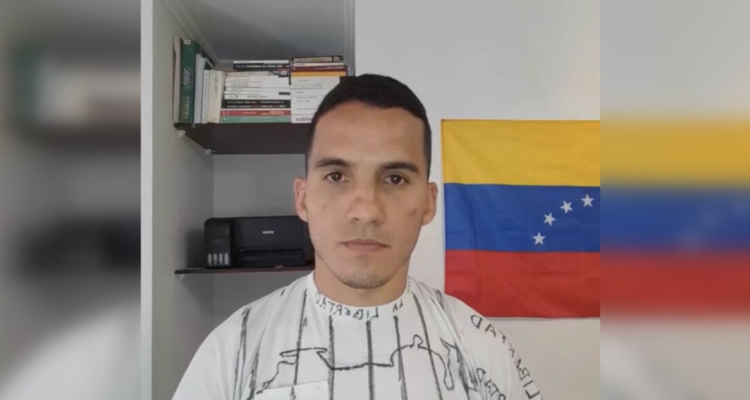 Imagen de exmilitar venezolano secuestrado por dichos de parlamentarios