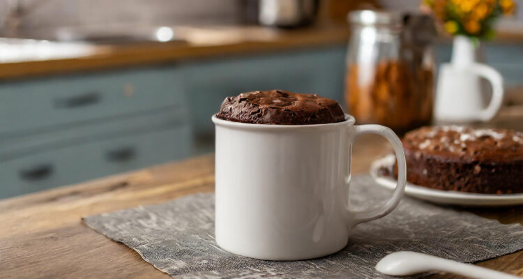 Brownie en taza