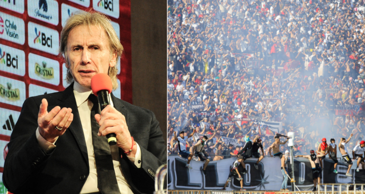 Ricardo Gareca respalda a hinchadas en el fútbol chileno.