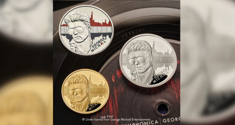 En Reino Unido lanzan una moneda coleccionable de George Michael