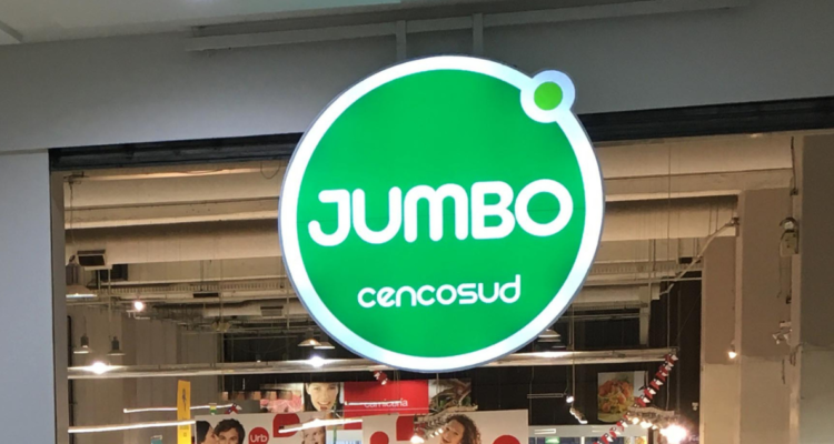 Logo de Jumbo por guardia atropellado en Hualpén