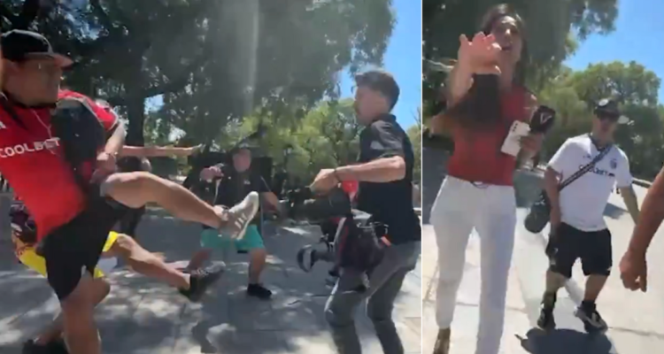Periodistas argentinos relatan los momentos de terror tras ser agredidos por ‘hinchas’ de Colo Colo.