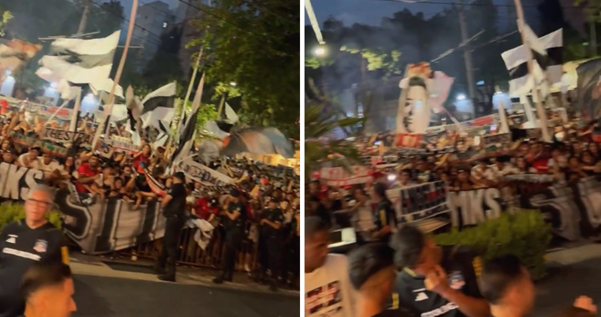 Hinchas de Colo Colo provocaron caos en Argentina.