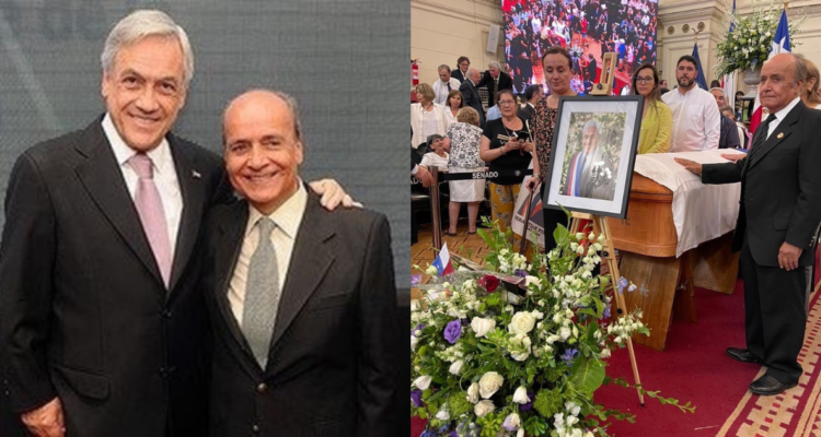 Horacio Saavedra junto a Sebastián Piñera