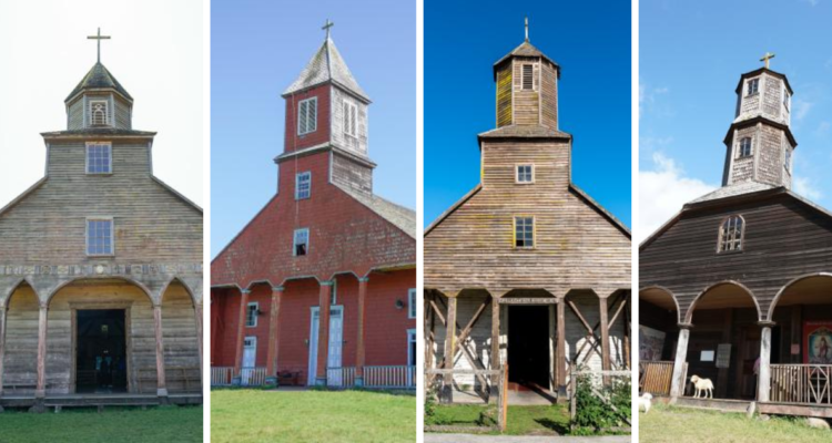 Autoridades de Chiloé piden apoyo para restaurar cuatro históricos y tradicionales templos de la zona