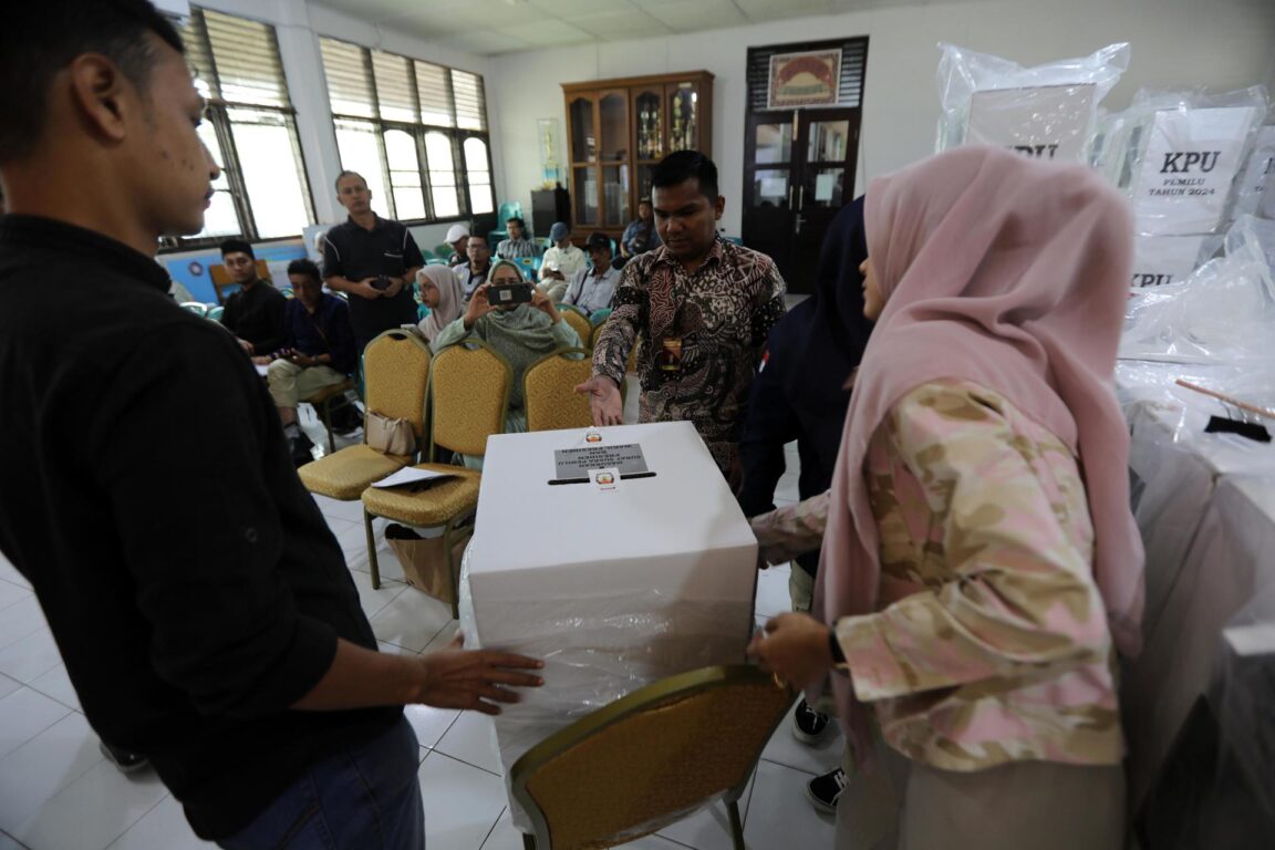 Imagen de contexto de las elecciones en Indonesia