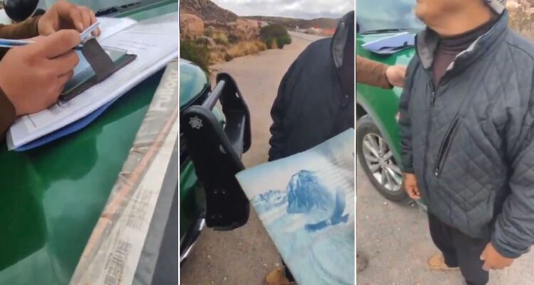 Putre: detienen a ciudadano extranjero que intentó sobornar a carabinero con $10 mil para evitar multa