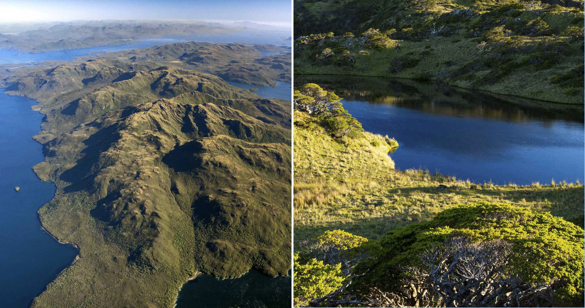 Isla Virgen en venta en el sur de Chile