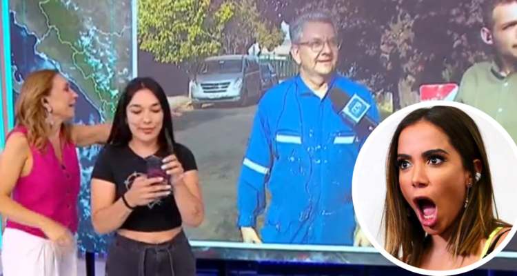 Los “prohibidos” de Jaime Leyton: meteorólogo sorprendió en vivo con viral paso de la cantante Anitta