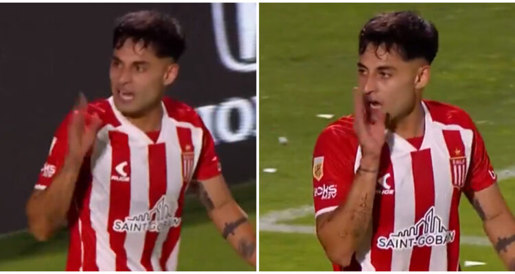 Javier Altamirano gesto Estudiantes