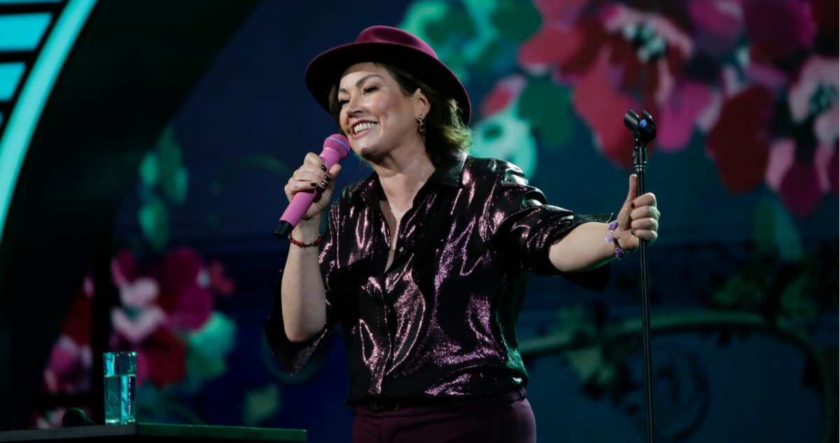 Javiera Contador en Festival de Viña en referencia a mensajes de apoyo