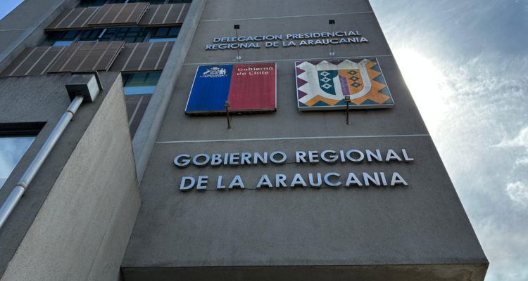 Frontis de GORE Araucanía por cambio de cautelar de jefa de división