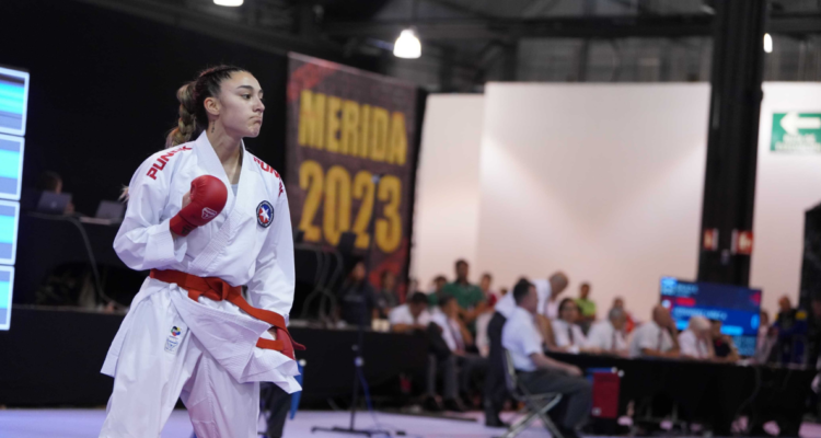 Brillante karateca nacional viaja a Medio Oriente buscando ser la N°1.