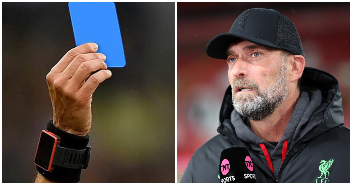 Klopp tarjeta azul