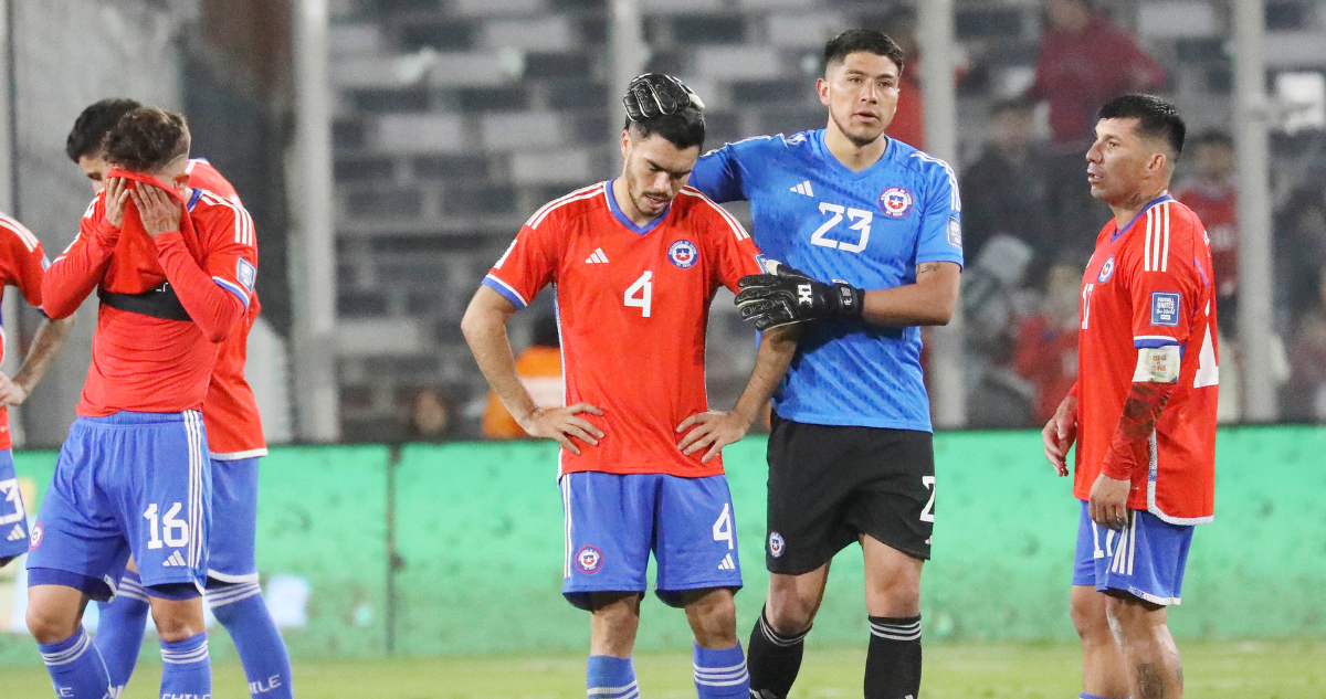 La selección chilena vuelve a caer en el ranking FIFA.