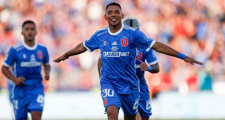 Cristián Palacios le dio el triunfo a La U sobre Audax Italiano.