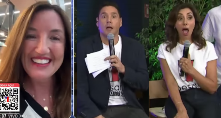 Impactante donación de Lucy Ana Avilés a “Desafío Levantemos la V” descolocó a animadores en vivo