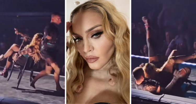 VIDEO | Madonna sufre caída en medio de concierto en Seattle: uno de sus bailarines fue el culpable