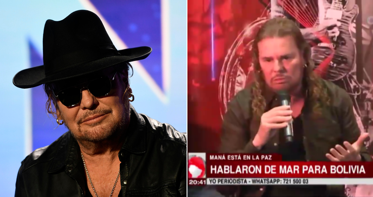Maná por dichos de Chile y Bolivia