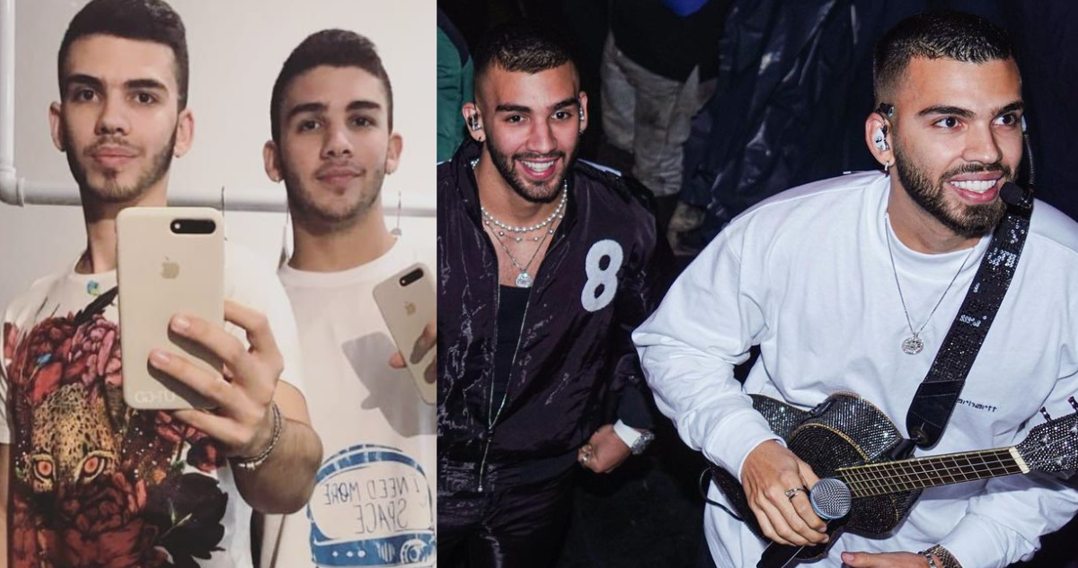 No, no son gemelos: el sorprendente parecido del cantante, Manuel Turizo, y su hermano Julián