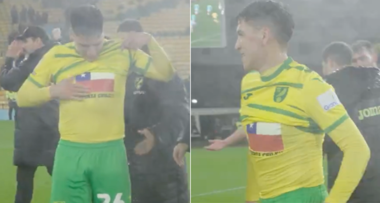 Marcelino Núñez y el emotivo gesto para todos los chilenos.