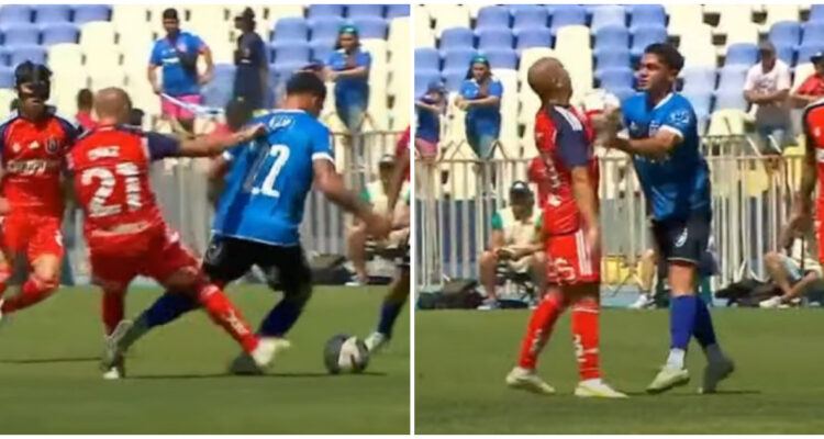 El caos en el duelo entre Huachipato y Universidad de Chile.
