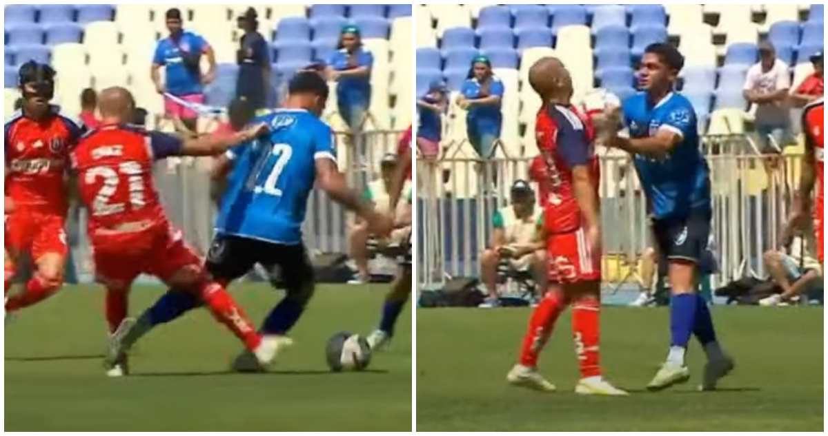 El caos en el duelo entre Huachipato y Universidad de Chile.