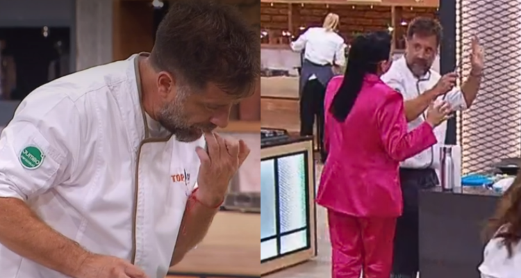 “¡Asqueroso!”: Marcial Tagle fue reprochado por poco higiénica maniobra en su debut en Top Chef VIP