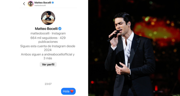 “Sin miedo al éxito”: joven envió mensaje a Matteo Bocelli tras brillar en el escenario de Viña 2024