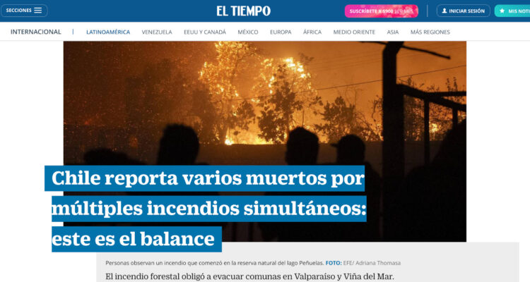 El Tiempo de Colombia