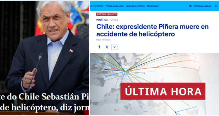 Impacto en el mundo: Así reaccionaron los medios internacionales ante la muerte de Sebastián Piñera