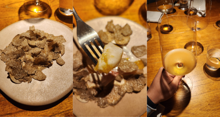 Imágenes del menú de degustación que ofrece el restaurante Oteque de Río de Janeiro
