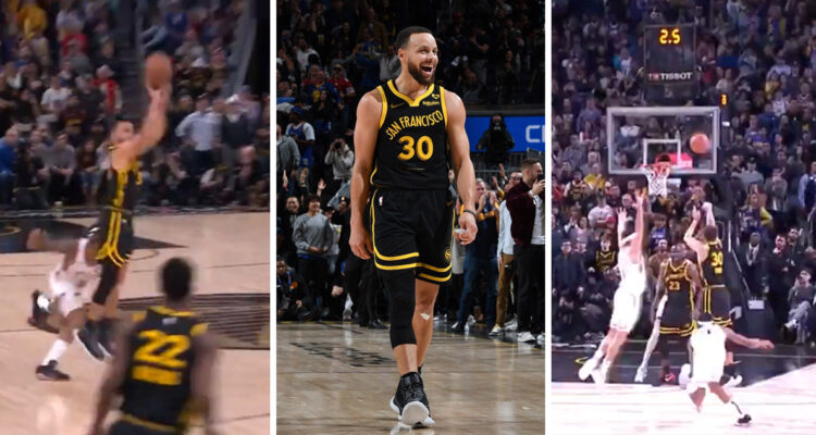 Stephen Curry volvió a lucirse en la NBA.