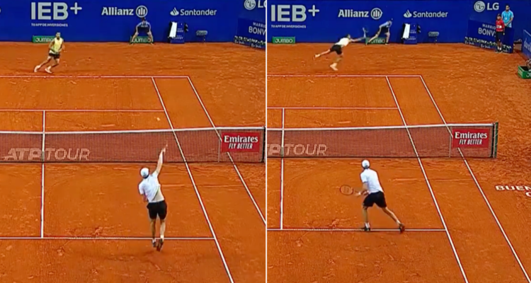 Nicolás Jarry doblegó a Carlos Alcaraz con puntazo de por medio en Argentina.