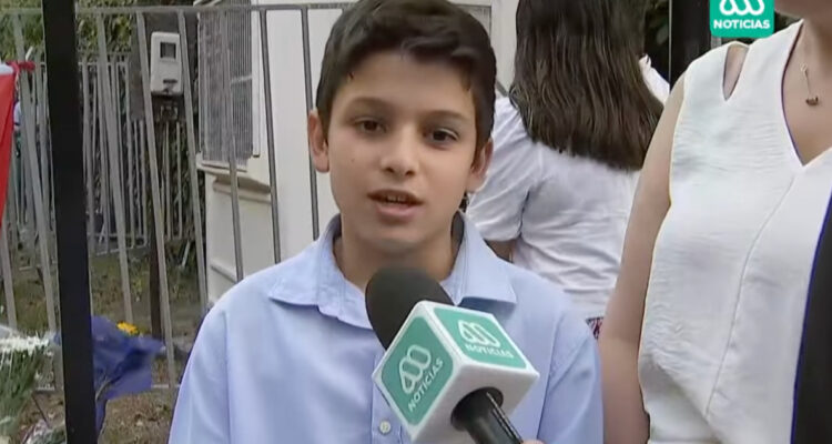 Niño de 13 años sorprendió con profunda reflexión tras la muerte de Piñera: “Hay que mostrar respeto”