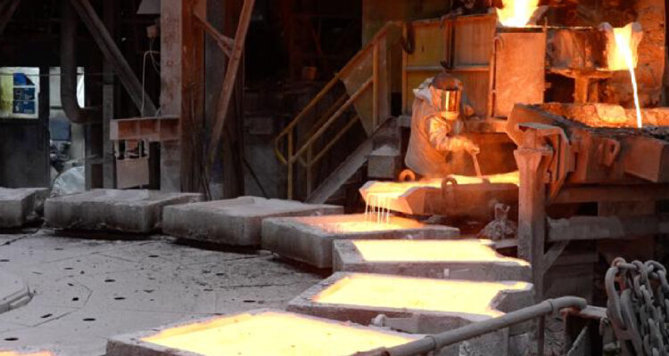 Imagen de las últimas fundiciones en paipote