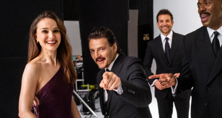 Pedro Pascal junto a Natalie Portman, Bradley Cooper y Colman Domingo en portada para Vanity Fair