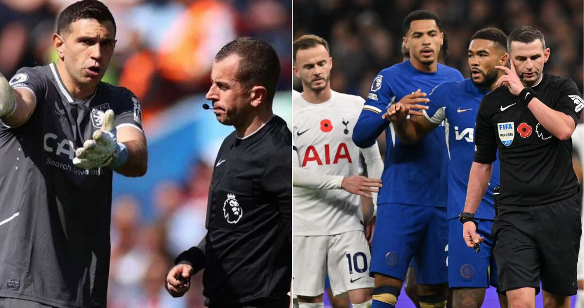 En Premier League busca implementar la cabina de castigos para los jugadores que insulten a los árbitros.