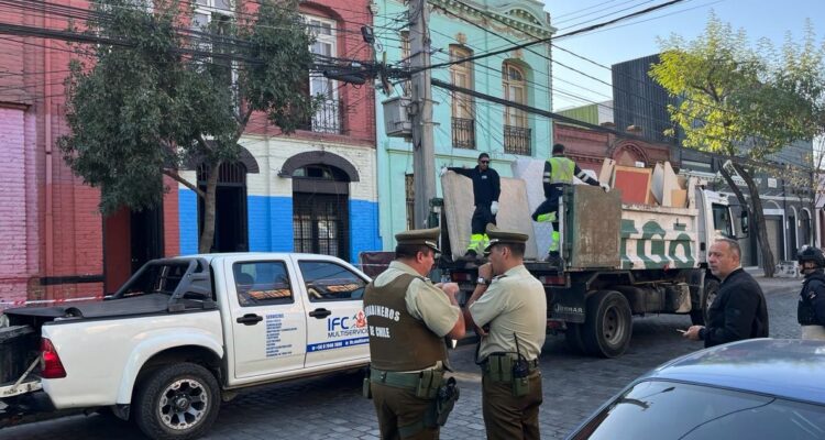 Desalojan nueva propiedad tomada en Santiago: era subarrendada desde 2018
