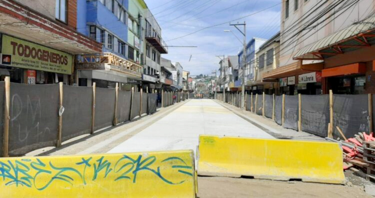 Publican licitación para terminar obras abandonadas de calle Varas en Puerto Montt
