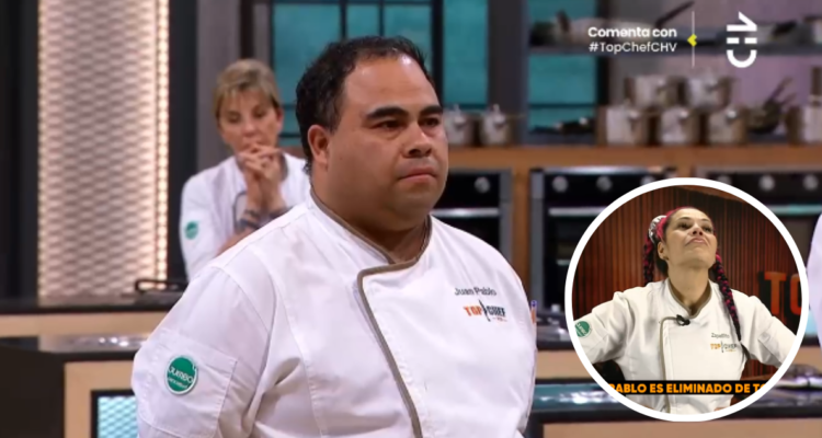 Juan Pablo Álvarez en su participación en Top Chef VIP
