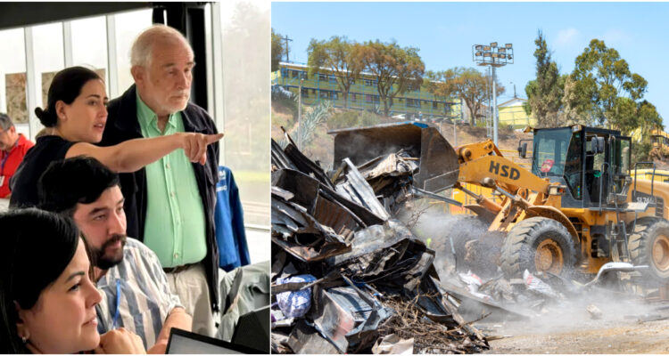 Reconstrucción con participación social: el compromiso de ministro Montes tras incendios en Valparaíso