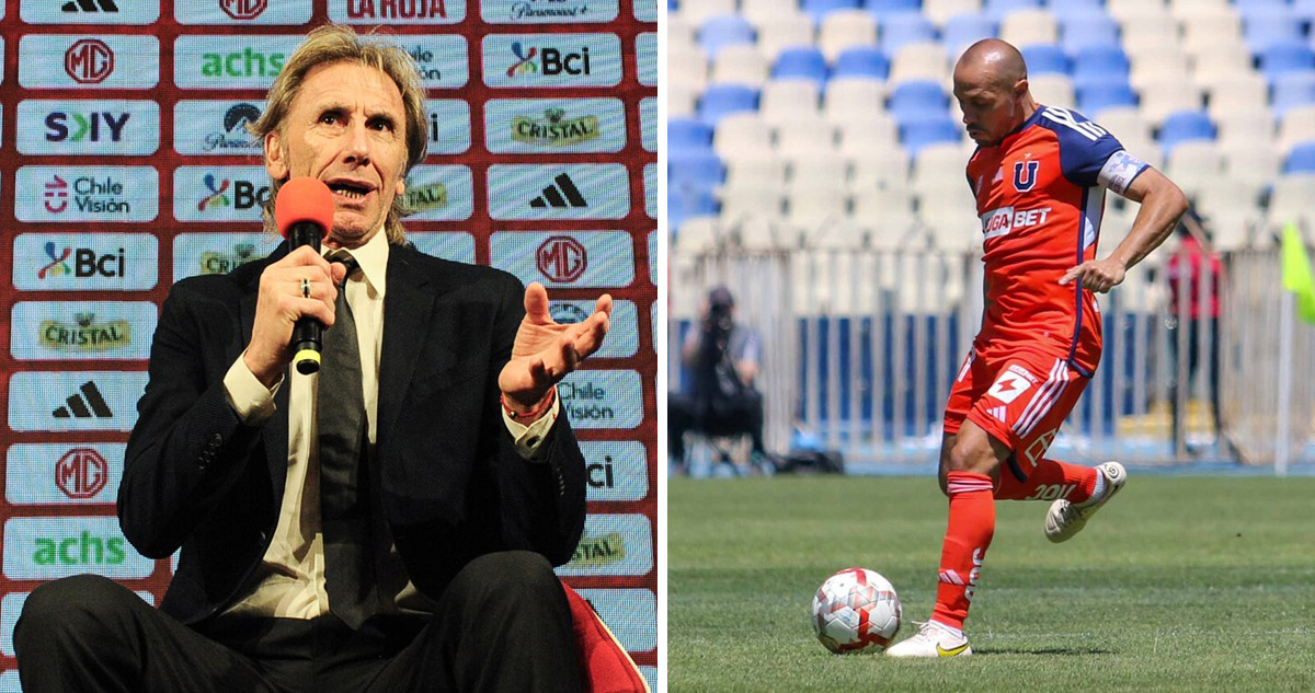 Ricardo Gareca reveló reunión con Marcelo Díaz.