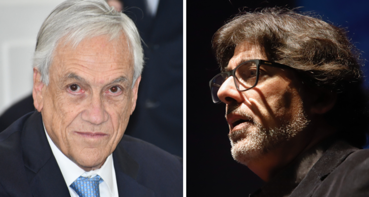 Imagen de Daniel Jadue por muerte de expresidente Piñera