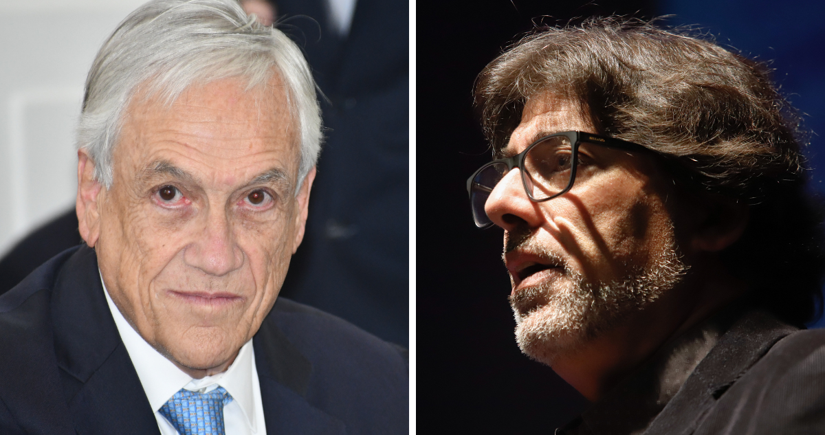 Imagen de Daniel Jadue por muerte de expresidente Piñera
