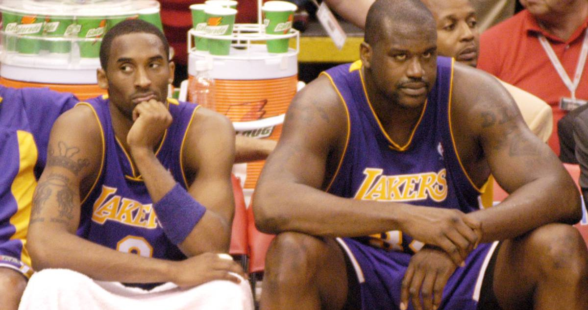 El golpe de Shaquille O’Neal a Kobe Bryant que puso tenso a los Lakers.